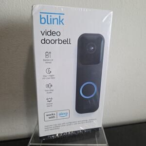 Blink Video Doorbell | TwoWay Audio | HD Video | Motion & Chime | Wireless/Wired
